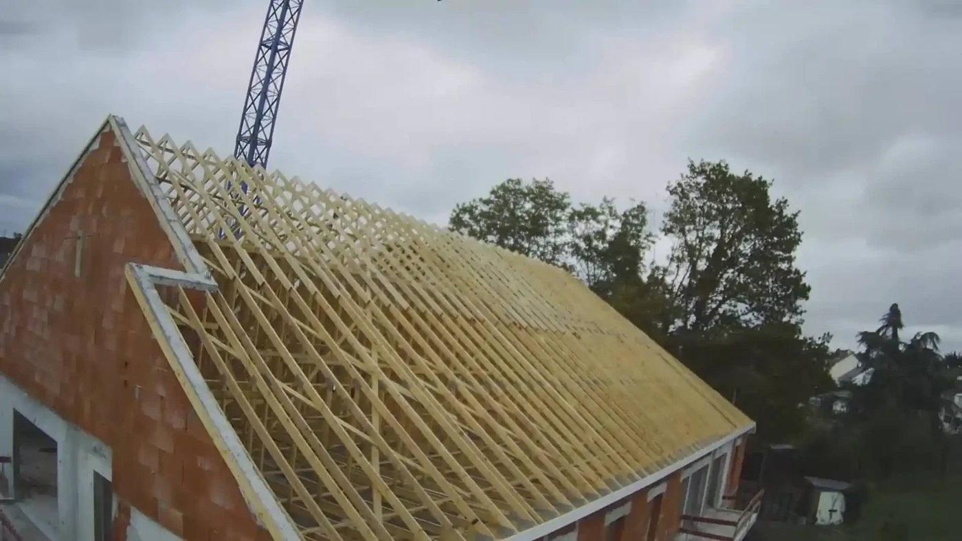 Charpente industriel sur immeneuble